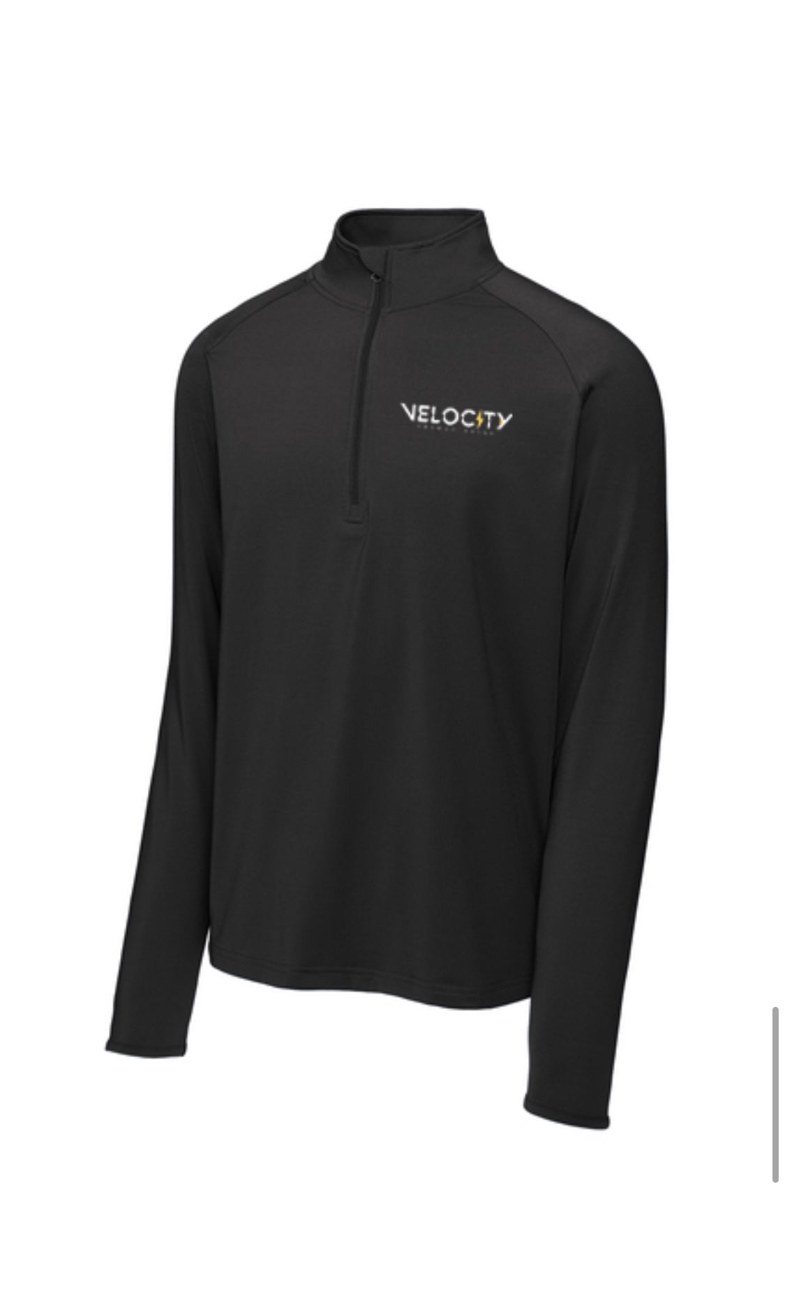 Black Velocity Quarter Zip